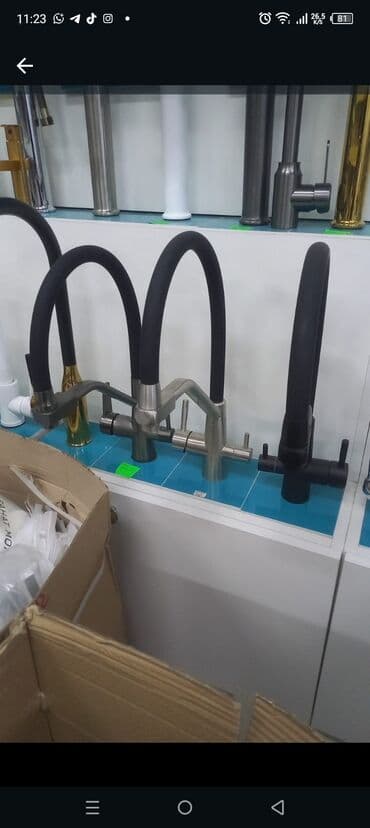 Mətbəx üçün çevik lüləli qarışdırıcı kranlar - Material: paslanmayan lalafo.az -da Mətbəx üçün çevik lüləli qarışdırıcı kranlar - Material: paslanmayan