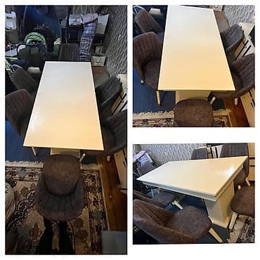 Masa desti 550azn. Stul 6 ededdir. Dest yenidir, uygun gelmediyi ucun lalafo.az -da Masa desti 550azn. Stul 6 ededdir. Dest yenidir, uygun gelmediyi ucun