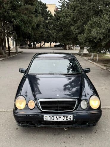 Mercedes-Benz E-Class W210 sedan - Kuzov: sedan, qara rəng - lalafo.az -da Mercedes-Benz E-Class W210 sedan - Kuzov: sedan, qara rəng -