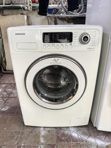 Paltaryuyan maşın Samsung, 5 kq, Avtomat, Qurutmasız lalafo.az -da Paltaryuyan maşın Samsung, 5 kq, Avtomat, Qurutmasız