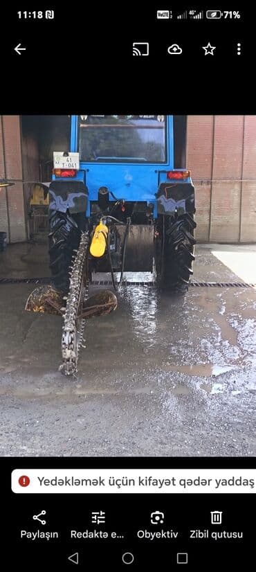 Traktor + skalarez asvalt kəsən. Sifariş iş üçün lalafo.az -da Traktor + skalarez asvalt kəsən. Sifariş iş üçün