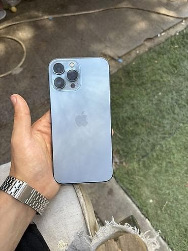 IPhone 13 Pro, 128 GB, Sierra Blue, Simsiz şarj, Face ID lalafo.az -da IPhone 13 Pro, 128 GB, Sierra Blue, Simsiz şarj, Face ID
