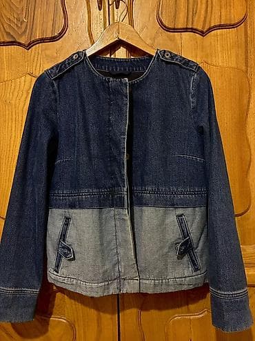 İkirəngli cins jaket 190 azn e alinib cemi 1 defe geyinilib - lalafo.az -da İkirəngli cins jaket 190 azn e alinib cemi 1 defe geyinilib -