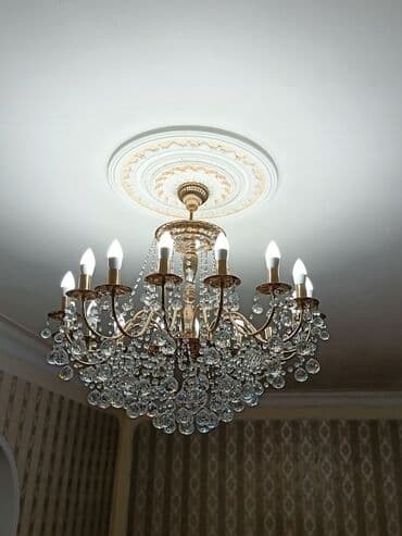 Çılçıraq, 10 və daha çox lampa, Xrustal lalafo.az -da Çılçıraq, 10 və daha çox lampa, Xrustal