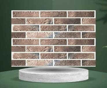 Kərpic görünümlü dekorativ divar paneli - Material: PVC/3D teksturalı lalafo.az -da Kərpic görünümlü dekorativ divar paneli - Material: PVC/3D teksturalı