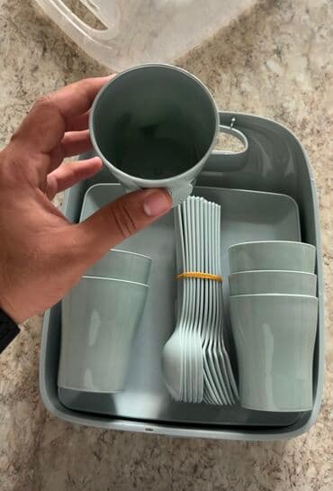 Одноразовая посуда: Piknik dəsti. Bu məhsulu axtardığını bilirik 😍 Asan daşına bilən, yer at lalafo.az — 2 Одноразовая посуда: Piknik dəsti. Bu məhsulu axtardığını bilirik 😍 Asan daşına bilən, yer — 2