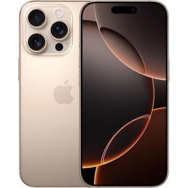 IPhone 16 Pro, 128 ГБ, Desert Titanium, Гарантия, Беспроводная зарядка, Face ID at lalafo.az IPhone 16 Pro, 128 ГБ, Desert Titanium, Гарантия, Беспроводная зарядка, Face ID
