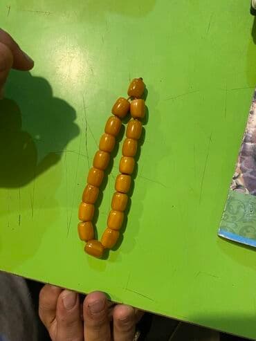 Sarı rəngli təsbeh/dua muncuqları. Kəhraba arginal təsbəh - Forma lalafo.az -da Sarı rəngli təsbeh/dua muncuqları. Kəhraba arginal təsbəh - Forma