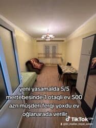 Yeni yasamalda 9/6 mertebesinde 1 otaqli ev 500 azn ev oğlanarada lalafo.az -da Yeni yasamalda 9/6 mertebesinde 1 otaqli ev 500 azn ev oğlanarada