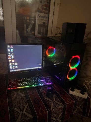 PC+ MANİTOR + MAUS + KLAVYE +DİNAMİKLƏR full dəst Oyunlarda donma lalafo.az -da PC+ MANİTOR + MAUS + KLAVYE +DİNAMİKLƏR full dəst Oyunlarda donma