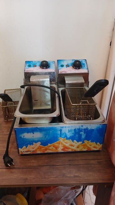 İki qeyri‑asılı bölməli elektrik fritöz – SAMINOX - Marka/model lalafo.az -da İki qeyri‑asılı bölməli elektrik fritöz – SAMINOX - Marka/model