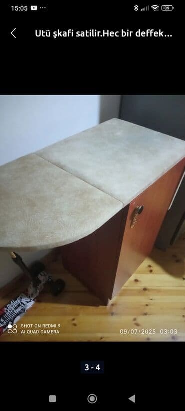 Utu masası.Hec bir deffekti yoxdur.25azn satilir.İci 2polkadan lalafo.az -da Utu masası.Hec bir deffekti yoxdur.25azn satilir.İci 2polkadan