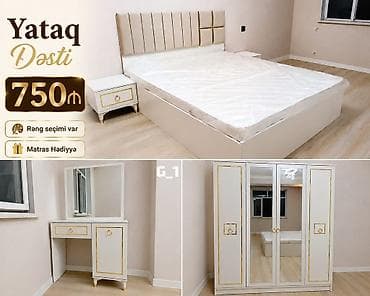 Yataq Dəsti – G_1 modeli Komplektə daxildir: - Yumşaq başlıqlı iki lalafo.az -da Yataq Dəsti – G_1 modeli Komplektə daxildir: - Yumşaq başlıqlı iki