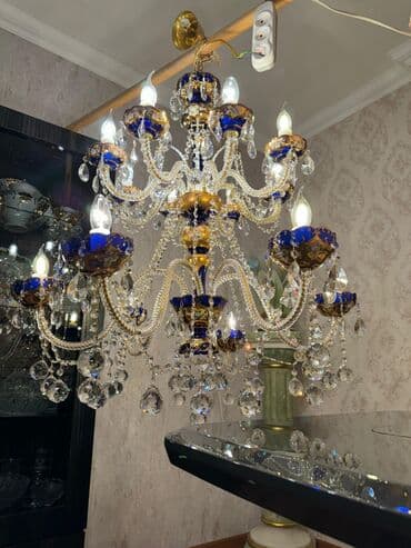 Çılçıraq, 10 və daha çox lampa, Şüşə lalafo.az -da Çılçıraq, 10 və daha çox lampa, Şüşə