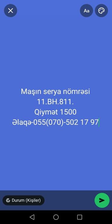 Maşın dövlət nömrə nişanı: 11-BH-811 - Nömrə seriyası: 11 BH 811 - lalafo.az -da Maşın dövlət nömrə nişanı: 11-BH-811 - Nömrə seriyası: 11 BH 811 -