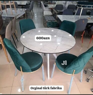 Mətbəx üçün, Yeni, Açılmayan, Yumru masa, 4 stul lalafo.az -da Mətbəx üçün, Yeni, Açılmayan, Yumru masa, 4 stul