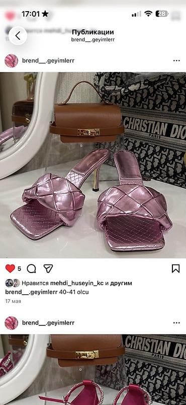 Məhsul: Qadın topuq açıq mule stilettolar - Rəng: Metalik çəhrayı - lalafo.az -da Məhsul: Qadın topuq açıq mule stilettolar - Rəng: Metalik çəhrayı -