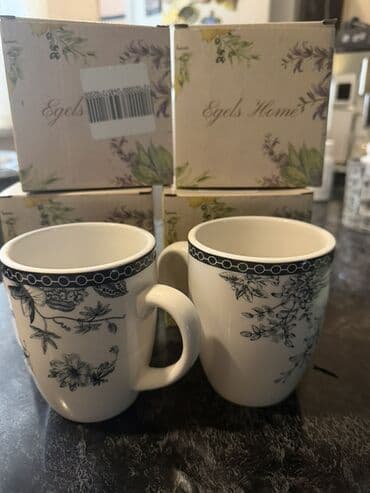 Fincanlar, rəng - Ağ, Keramika, 6 ədədli dəst lalafo.az -da Fincanlar, rəng - Ağ, Keramika, 6 ədədli dəst