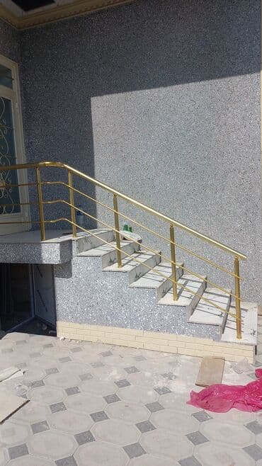 Pilləkən məhəccərləri: Alminum məhəccər.paslanmayan poladdan məhəccər və korkuluk istehsalı lalafo.az -da — 3 Pilləkən məhəccərləri: Alminum məhəccər.paslanmayan poladdan məhəccər və korkuluk istehsalı — 3