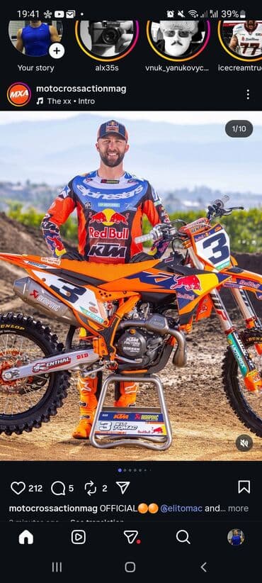 KTM Red Bull motosiklet – motocross üçün tam peşəkar komplekt. - lalafo.az -da KTM Red Bull motosiklet – motocross üçün tam peşəkar komplekt. -