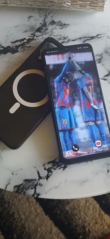 Samsung Galaxy A12, 64 GB, rəng - Göy, Barmaq izi lalafo.az -da Samsung Galaxy A12, 64 GB, rəng - Göy, Barmaq izi