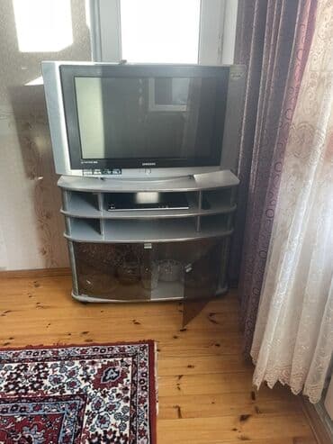 Samsung CRT televizor və TV stendi - Model: Samsung SlimFit TV (CRT) lalafo.az -da Samsung CRT televizor və TV stendi - Model: Samsung SlimFit TV (CRT)