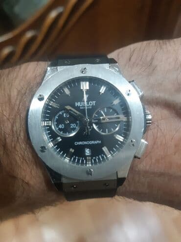 Qol saatı, Hublot, rəng - Qara lalafo.az -da Qol saatı, Hublot, rəng - Qara