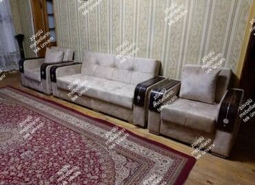 Yeni, Divan, 2 kreslo, Bazalı, Açılan lalafo.az -da Yeni, Divan, 2 kreslo, Bazalı, Açılan