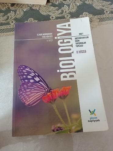 Məhsul: “Biologiya – Abituriyentlər üçün tapşırıqlar toplusu, II at lalafo.az Məhsul: “Biologiya – Abituriyentlər üçün tapşırıqlar toplusu, II