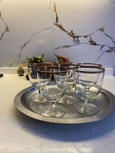 Stəkanlar, Xrustal, 6 ədədli dəst lalafo.az -da Stəkanlar, Xrustal, 6 ədədli dəst