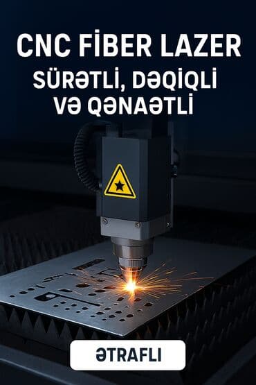 CNC Fiber Lazer – sürətli, dəqiq və qənaətli kəsmə həlli. - Yüksək lalafo.az -da CNC Fiber Lazer – sürətli, dəqiq və qənaətli kəsmə həlli. - Yüksək