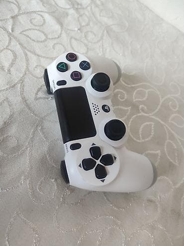 Sony PlayStation DualShock 4 simsiz oyun idarəetmə pultu (Ağ rəng) - lalafo.az -da Sony PlayStation DualShock 4 simsiz oyun idarəetmə pultu (Ağ rəng) -