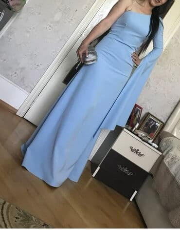 Məhsul: Zərif axşam/gecə geyimi - Rəng: Açıq mavi (pastel ton) - lalafo.az -da Məhsul: Zərif axşam/gecə geyimi - Rəng: Açıq mavi (pastel ton) -