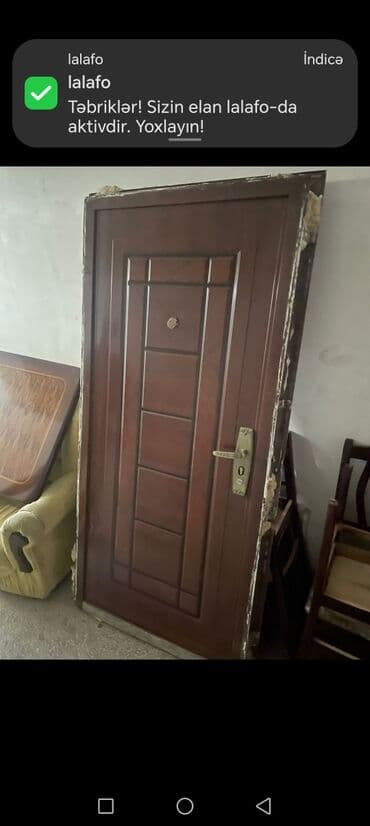 İşlənmiş Giriş qapısı Zəmanətli, Ünvandan götürmə lalafo.az -da İşlənmiş Giriş qapısı Zəmanətli, Ünvandan götürmə