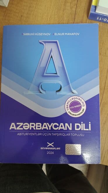 Məhsul: “Azərbaycan dili – Abituriyentlər üçün tapşırıqlar toplusu” lalafo.az -da Məhsul: “Azərbaycan dili – Abituriyentlər üçün tapşırıqlar toplusu”