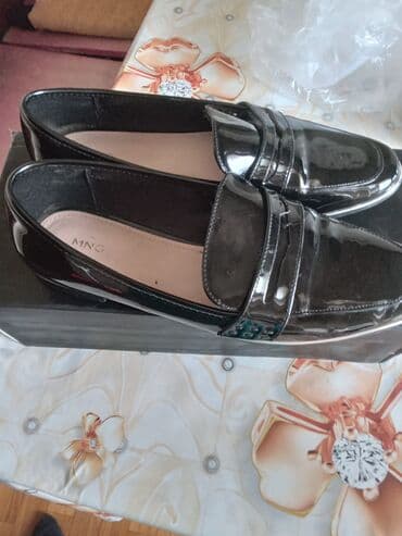 MNG qadın loaferləri - Material: parıltılı laklı üst material, hamar lalafo.az -da MNG qadın loaferləri - Material: parıltılı laklı üst material, hamar