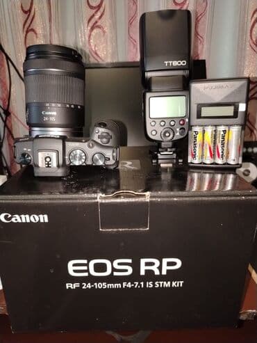 Canon EOS RP RF 24-105mm F4-7.1 IS STM Kit + aksesuarlar - Kamera lalafo.az -da Canon EOS RP RF 24-105mm F4-7.1 IS STM Kit + aksesuarlar - Kamera