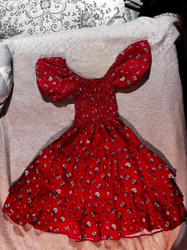 Qırmızı rəngli yay donu.40,42 olcu - Naxış: xırda böcəklik (uğur lalafo.az -da Qırmızı rəngli yay donu.40,42 olcu - Naxış: xırda böcəklik (uğur