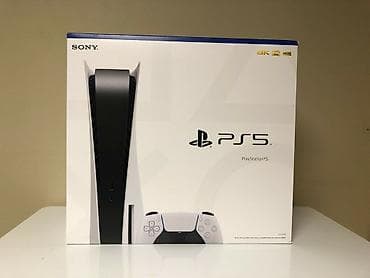 Sony PlayStation 5 (PS5) – Diskli versiya. yaddaş 1TB. Baglı qutuda at lalafo.az Sony PlayStation 5 (PS5) – Diskli versiya. yaddaş 1TB. Baglı qutuda