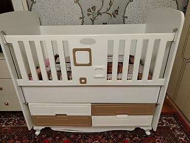 Oğlan və qız üçün, İşlənmiş, Dördbucaq, Beşik, Matrassız, Yellənmə mexanizmsiz lalafo.az -da Oğlan və qız üçün, İşlənmiş, Dördbucaq, Beşik, Matrassız, Yellənmə mexanizmsiz