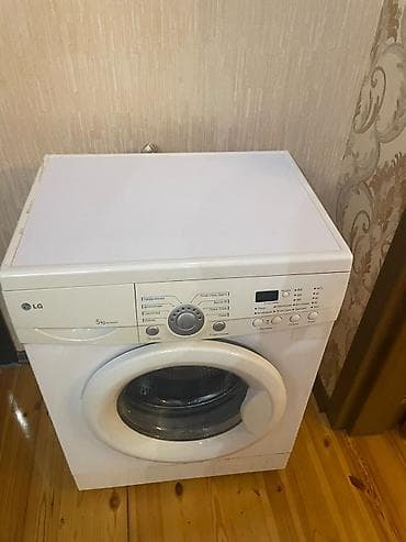 Стиральная машина LG, 5 кг, Б/у, Автомат, Без сушки at lalafo.az Стиральная машина LG, 5 кг, Б/у, Автомат, Без сушки