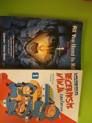 Комиксы, манга: Məhsul: 2 ədəd manga kitabı (Türkcə) 1) All You Need Is Kill – Öldür at lalafo.az — 1 Комиксы, манга: Məhsul: 2 ədəd manga kitabı (Türkcə) 1) All You Need Is Kill – Öldür — 1