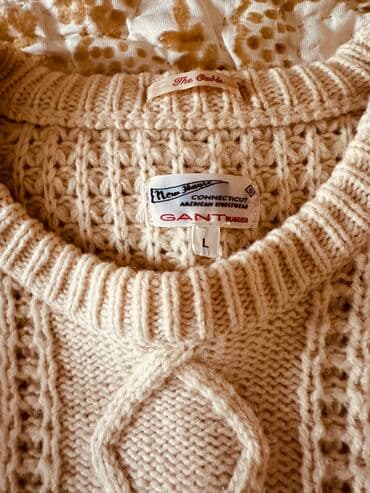 Sviter, Gant, L, rəng - Bej lalafo.az -da Sviter, Gant, L, rəng - Bej