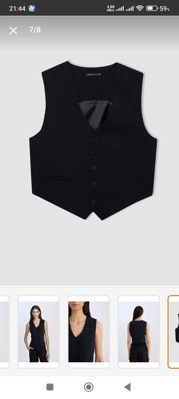 Defacto yelek 42 ölçü tünd göy xətyli. çox az istifadə olunub. 10 AZN lalafo.az -da Defacto yelek 42 ölçü tünd göy xətyli. çox az istifadə olunub. 10 AZN