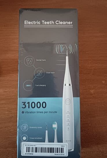 Elektrik diş təmizləyicisi Diş üzərindəki ərpi və daşı effektiv lalafo.az -da Elektrik diş təmizləyicisi Diş üzərindəki ərpi və daşı effektiv