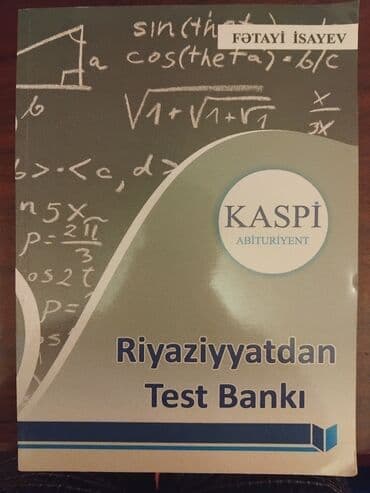 (3 kitab)Kaspi Abituriyent Test Bankı Dəsti "Abituriyentlər üçün əla lalafo.az -da (3 kitab)Kaspi Abituriyent Test Bankı Dəsti "Abituriyentlər üçün əla