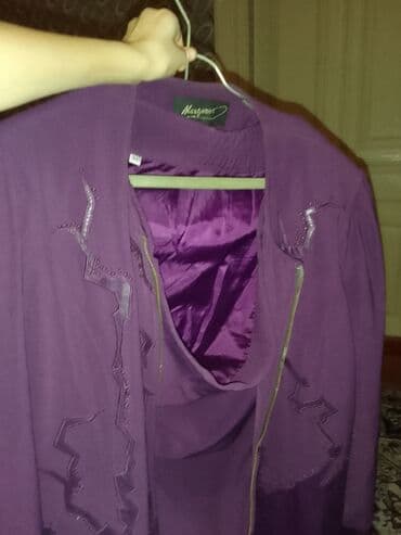 Bənövşəyi rəngdə qadın dəsti – paltar və pencək - Brend: Marsoom lalafo.az -da Bənövşəyi rəngdə qadın dəsti – paltar və pencək - Brend: Marsoom