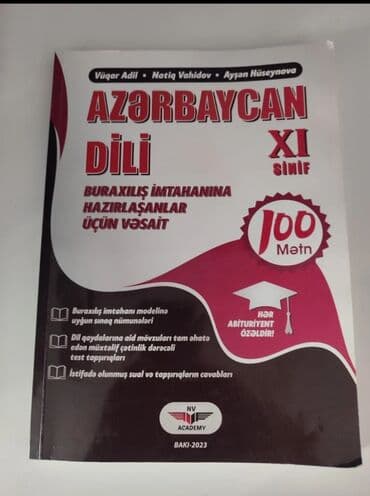 Azərbaycan dili 11-ci sinif, 2023 il, Ünvandan götürmə lalafo.az -da Azərbaycan dili 11-ci sinif, 2023 il, Ünvandan götürmə