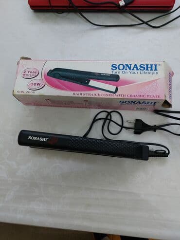 SONASHI saç düzləndirici – SHS-2006 - Güc: 50W - Keramik plitələr – lalafo.az -da SONASHI saç düzləndirici – SHS-2006 - Güc: 50W - Keramik plitələr –