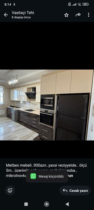 Metbex mebeli. 900azn. yaxsi veziyyetde. ölçü 5m. üzerinde qab lalafo.az -da Metbex mebeli. 900azn. yaxsi veziyyetde. ölçü 5m. üzerinde qab